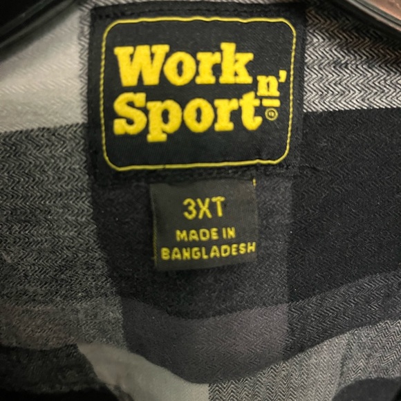 Workn’ Sport Flannel Shirt - Picture 7 of 7